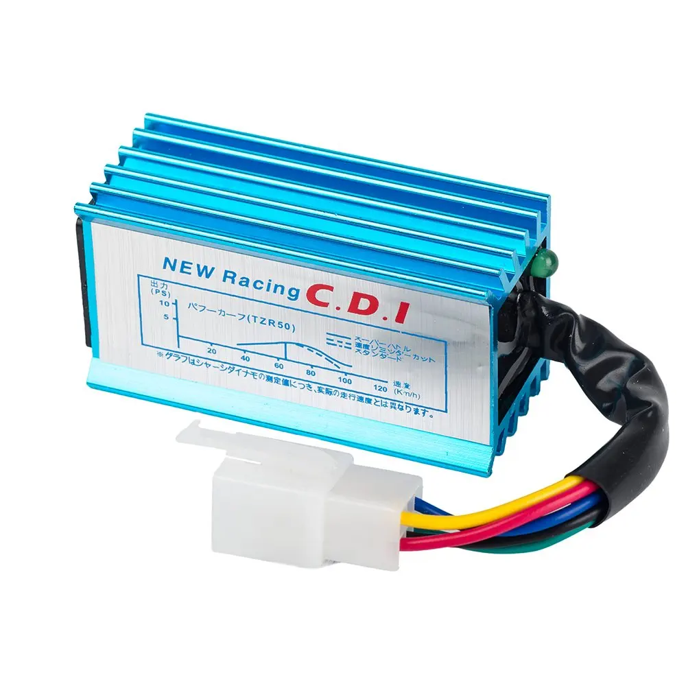 Блок зажигания AC CDI для мотоциклов гоночных автомобилей 5/6 контактов 50/70/90/100/110