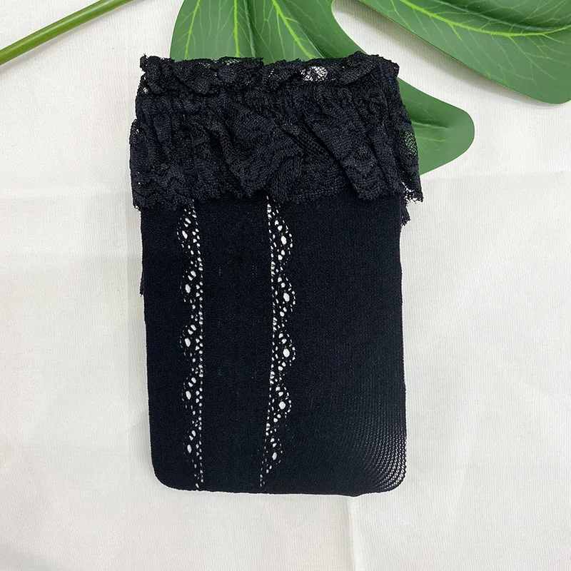 

Japanese Jk Uniform Socks Lace Middle Leg Socks Lolita Lolita Cosplay Two Dimensional Socks