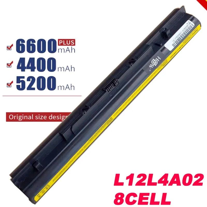 Аккумулятор для ноутбука LENOVO G400S G405S G410S G500S G505S G510S S410P S510P Z710 L12S4A02 L12M4E01 8 ячеек
