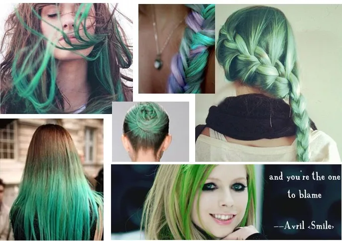 

Fashion 1Set 4Colors Hair Dye Temporary Hair Chalk Powder Soft Salon Hair Color DIY Chalks for The Hair Styling Party Christmas