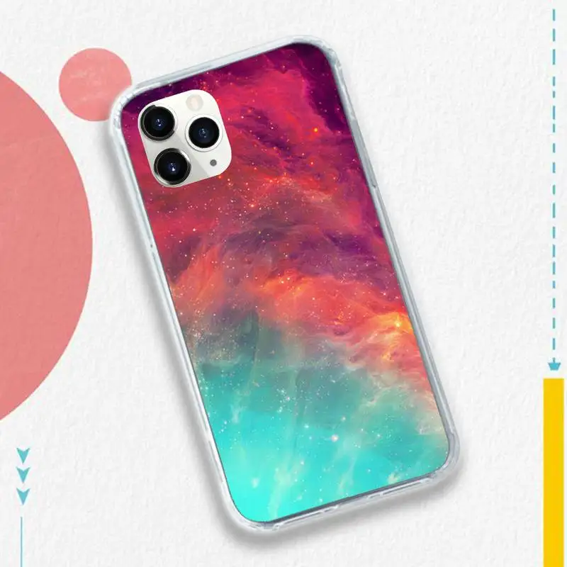 

Starry sky space aesthetics pattern Phone Case for iPhone 11 12 pro XS MAX 8 7 6 6S Plus X 5S SE 2020 XR