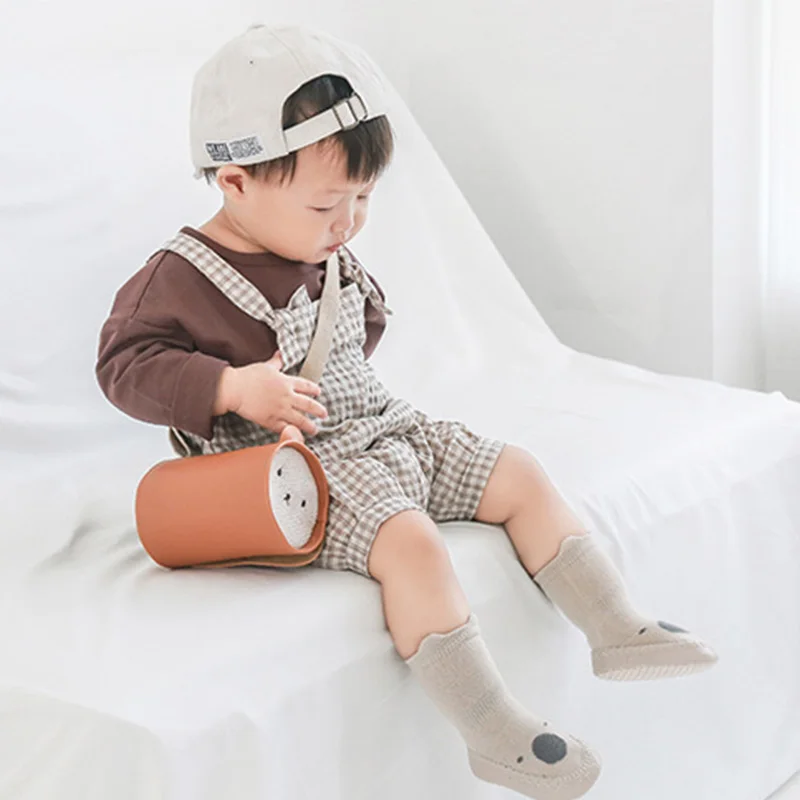 New 5 pairs/lot 0-3 years old children's shoes and socks spring and autumn cotton children's socks for boys and girls baby socks