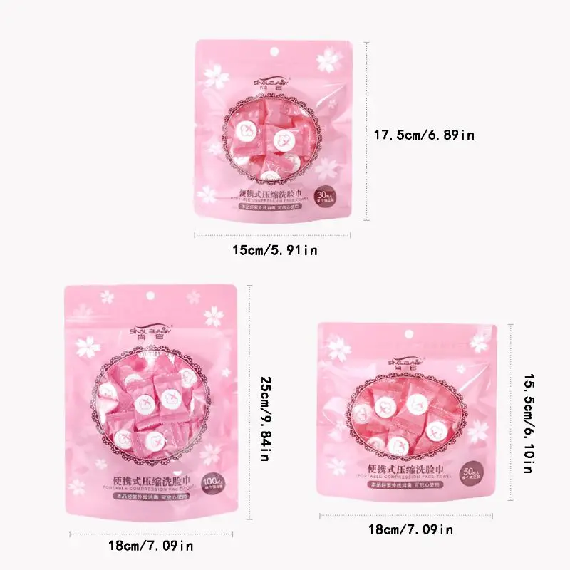 

100 /50/30Pieces Compressed Towel Sheet Travel Towel Napkin Soft Hand Tissue