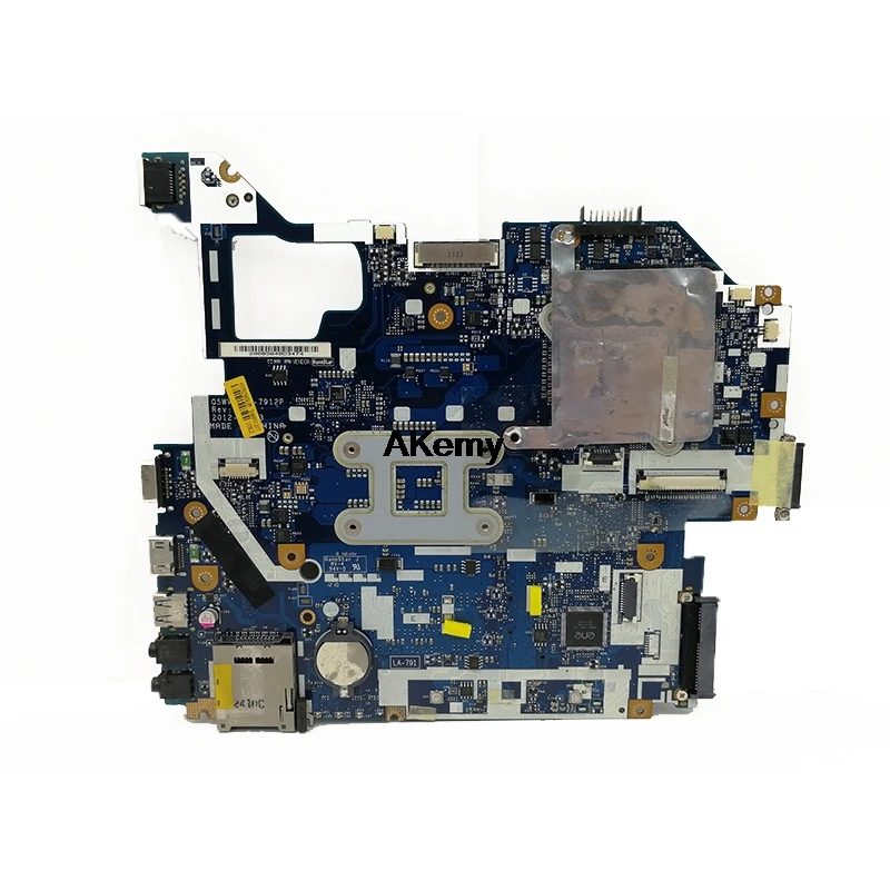 Для acer aspire V3-571 V3-571G E1-571G Материнская плата ноутбука HM77 DDR3 NBRZP11001 Q5WVH LA-7912P GT640M GT630M 2 Гб