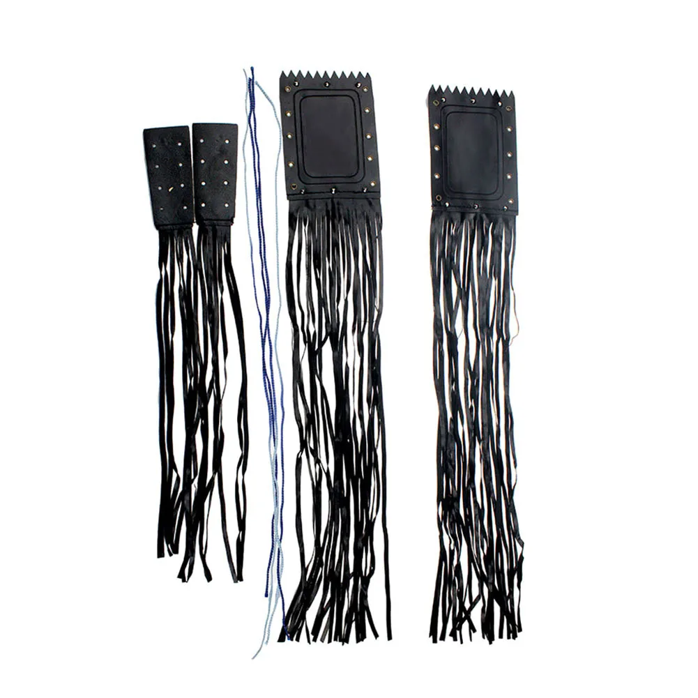 Мотоциклетная кисточка бахрома Ручки Рычаг крышка кожа для чоппер крейсер