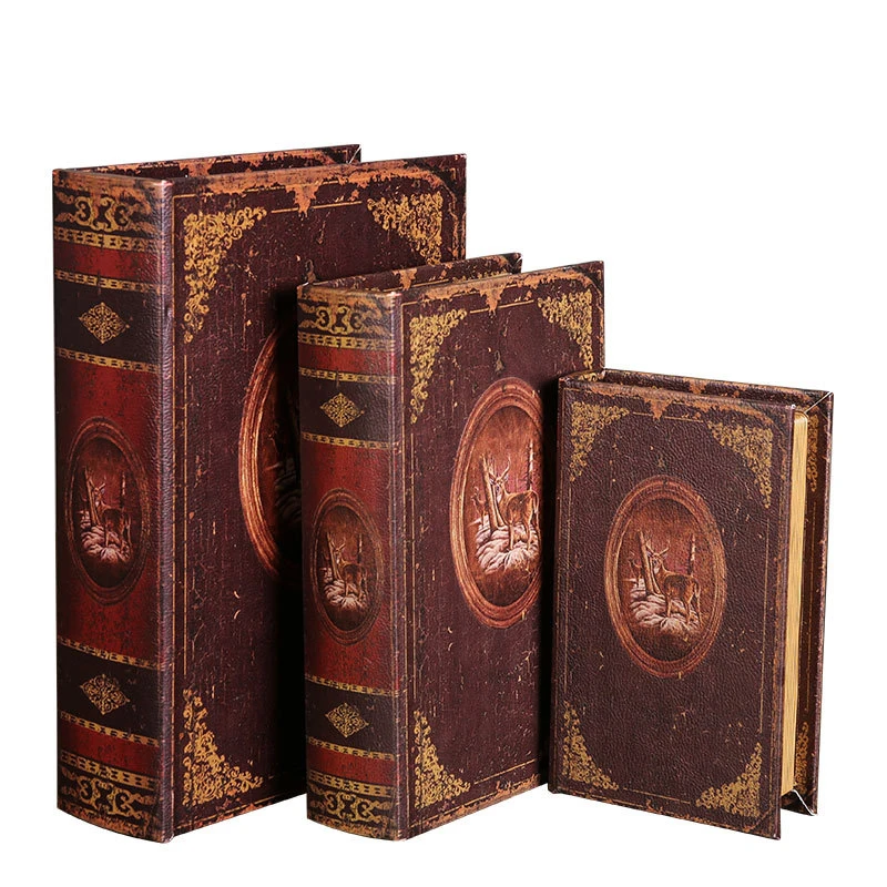 Офисная Ретро оригинальная книжка для хранения модель ремесла реквизит