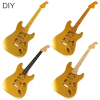 diy poplar wood st and tl guitar body and canada maple guitar neck electric guitar parts