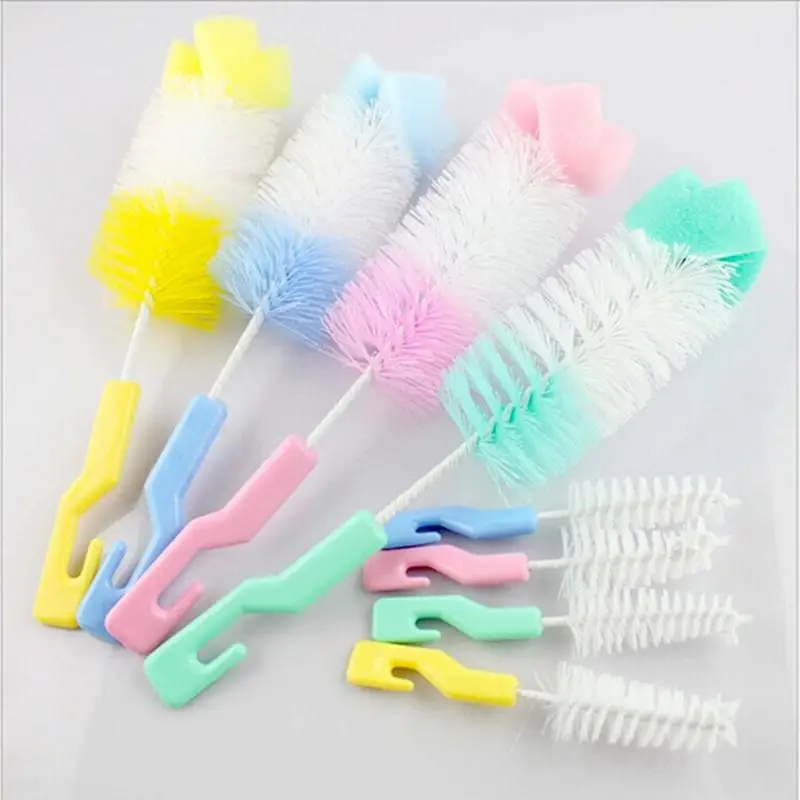 

1 комплект, Детская губка-щётка для чистки бутылок