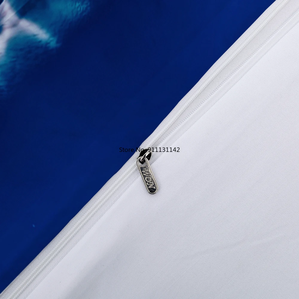 Комплект постельного белья с 3d изображением синего океана акулы удобные одеяла и