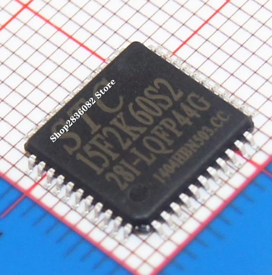 

2pcs 15F2K60S2 STC15F2K60S2-28I-LQFP44G