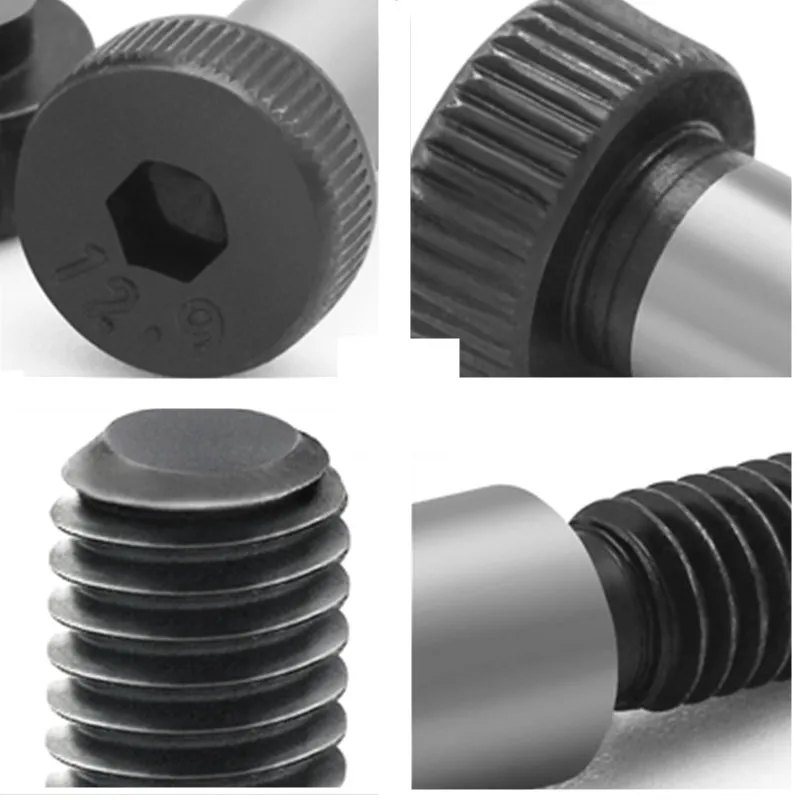 10 шт. винты с шестигранной метрической головкой Наплечные 12 9 класса D16X16mm D6X200mm M12
