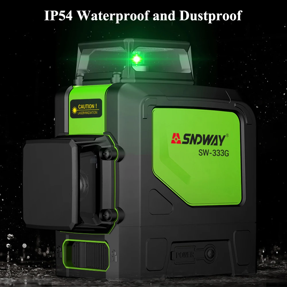 Sndway зеленый лазерный луч красный нивелир самовыравнивающийся лазерные линии