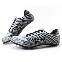 2019 mens sports running shoes 3 color spikes professional track and field sprint shoes womens nail training sneakers