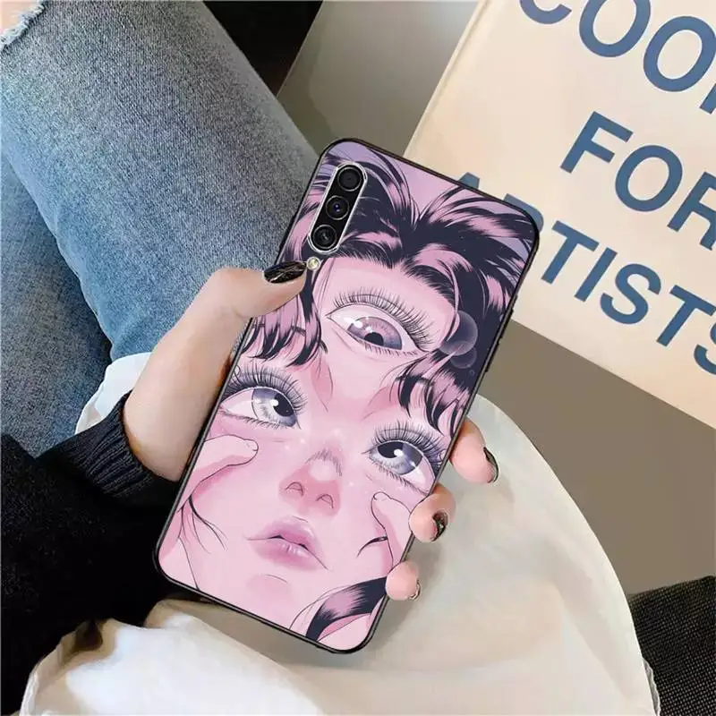 

shintaro kago Horror cartoons Phone Case For Samsung galaxy S 9 10 20 A 10 21 30 31 40 50 51 71 s note 20 j 4 2018 plus