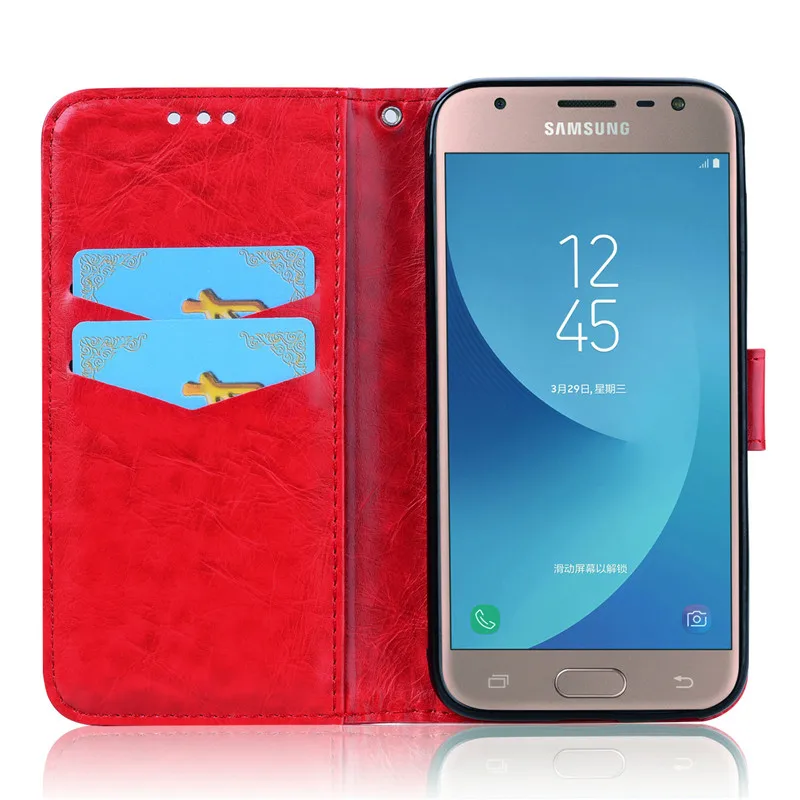 Кожаный чехол-книжка для samsung j5, чехол для samsung Galaxy J5, чехол J530 SM-J530F, чехол для samsung J5, чехол