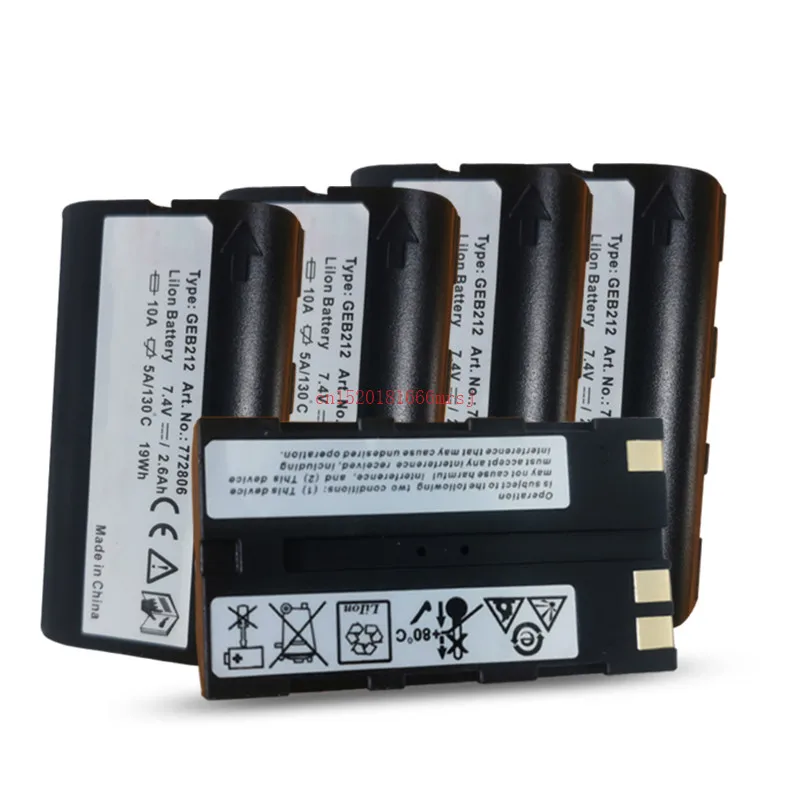 Литий ионный аккумулятор для ATX1200 RX1200 GPS 7 4 GRX1200 GS15 GS10 TS02 TS06 2600 в 1200 мач 5 шт.|li-ion