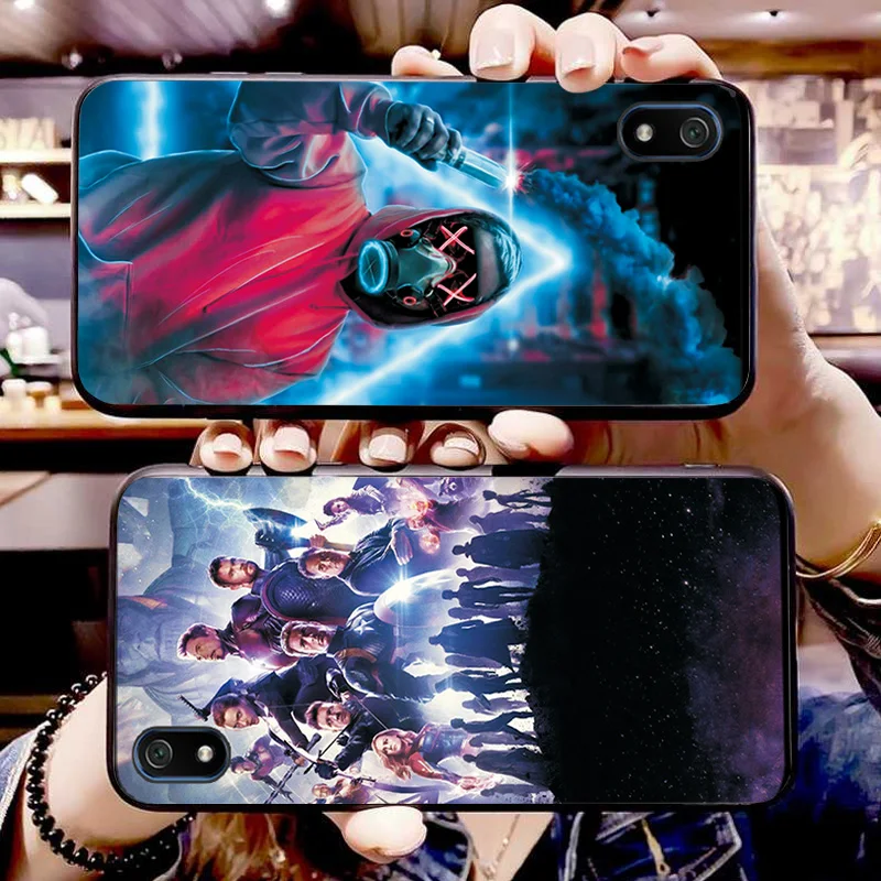 Силиконовый чехол с изображением Человека-паука для Xiaomi Redmi 7A 5. 45 '', черный чехол из ТПУ для Redmi 6 6A 7 7A 8 8A, задняя крышка для Xiaomi Redmi 7A