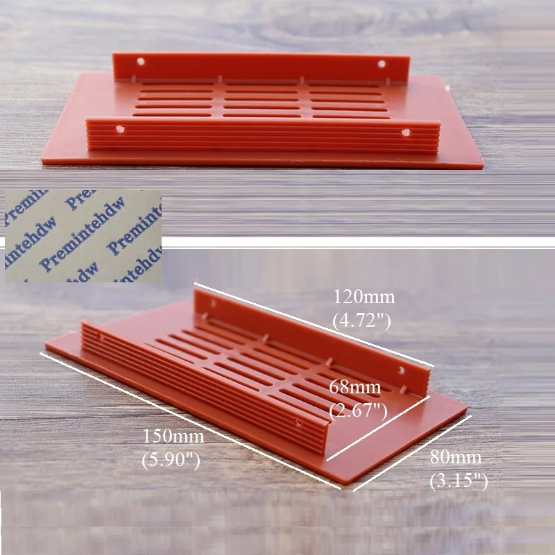 10 шт. прямоугольные пластиковые решетки для вентиляционного отверстия 80*150 мм |