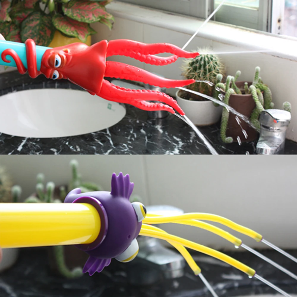 Водяной пистолет игрушки насос для стрельбы в форме животного осьминог большой