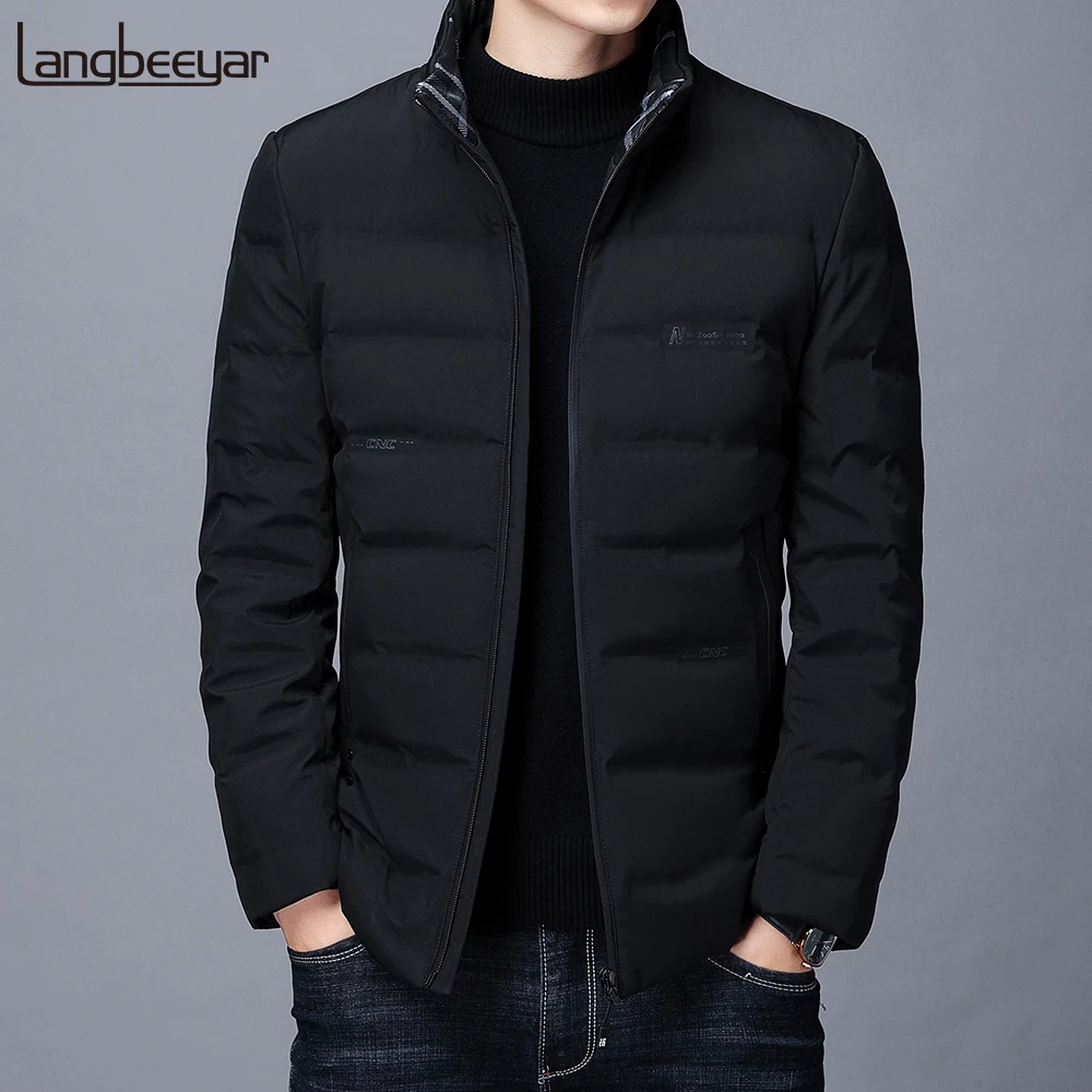 

Top Grade 2021 New Brand Casual Fashion Warm Men Duck Down Coat Winter Windbreaker Parka Jacket Puffer Bubble Men Clothing
