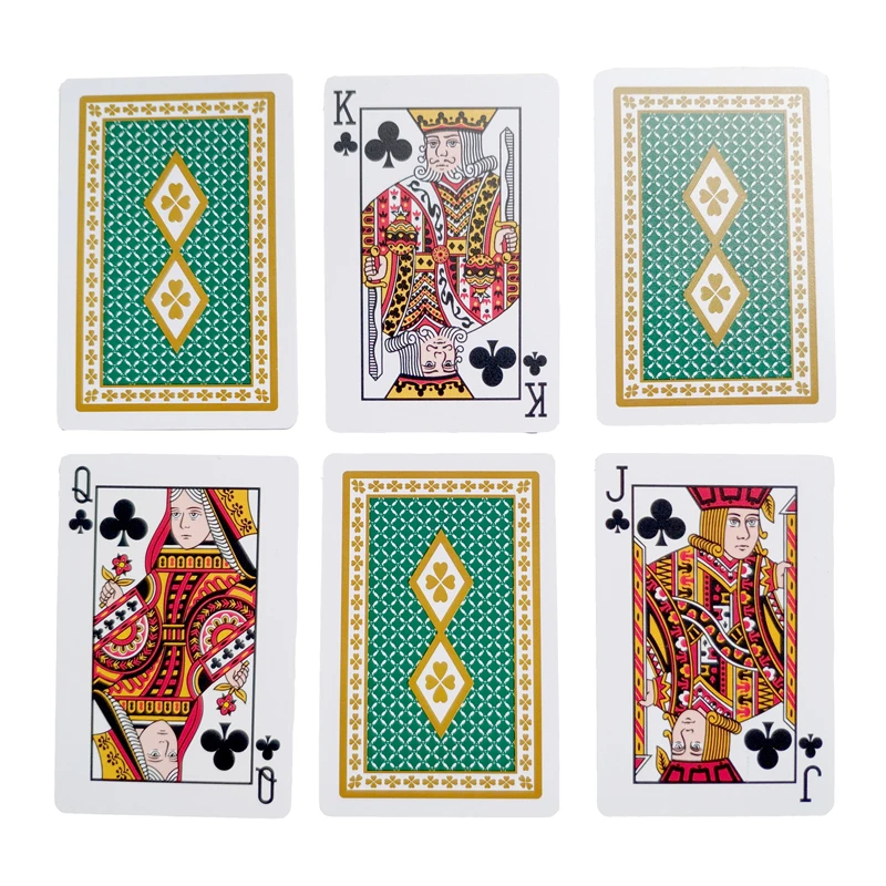 Белые 100% пластиковые игральные карты водонепроницаемые прочные покерные Набор