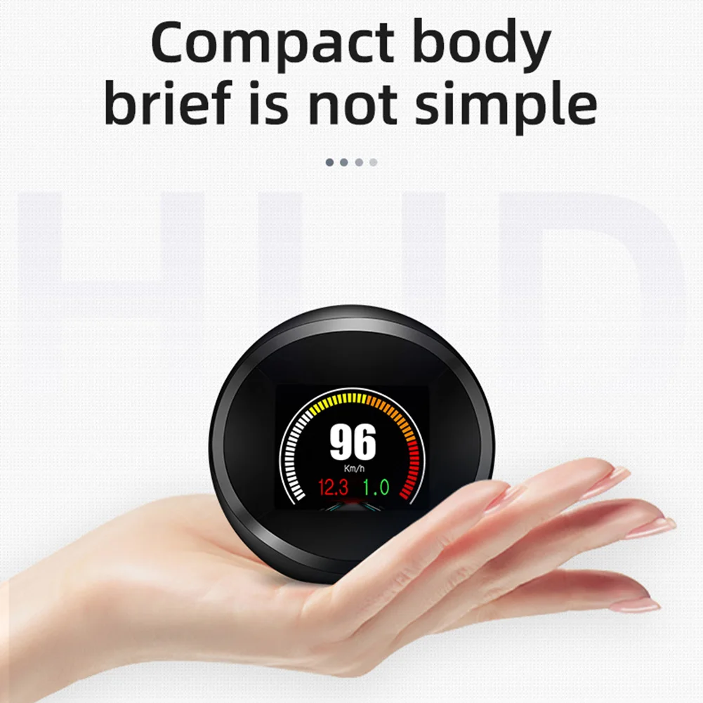 

Auto Electronic Voltage Alarms P11 GPS OBD Car HUD Auto Speedometer Water Temperature Overspeed Alarm System