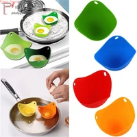2pcslot silicone egg poacher poaching pods eggs mold bowl rings cooker boiler cuit oeuf dur kitchen cooking tools pancake maker