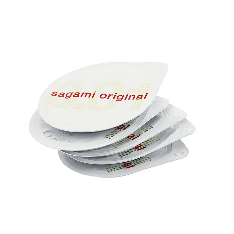 Японские ультратонкие презервативы Sagami 0 01 мм 5 шт. 001 сексуальные модели