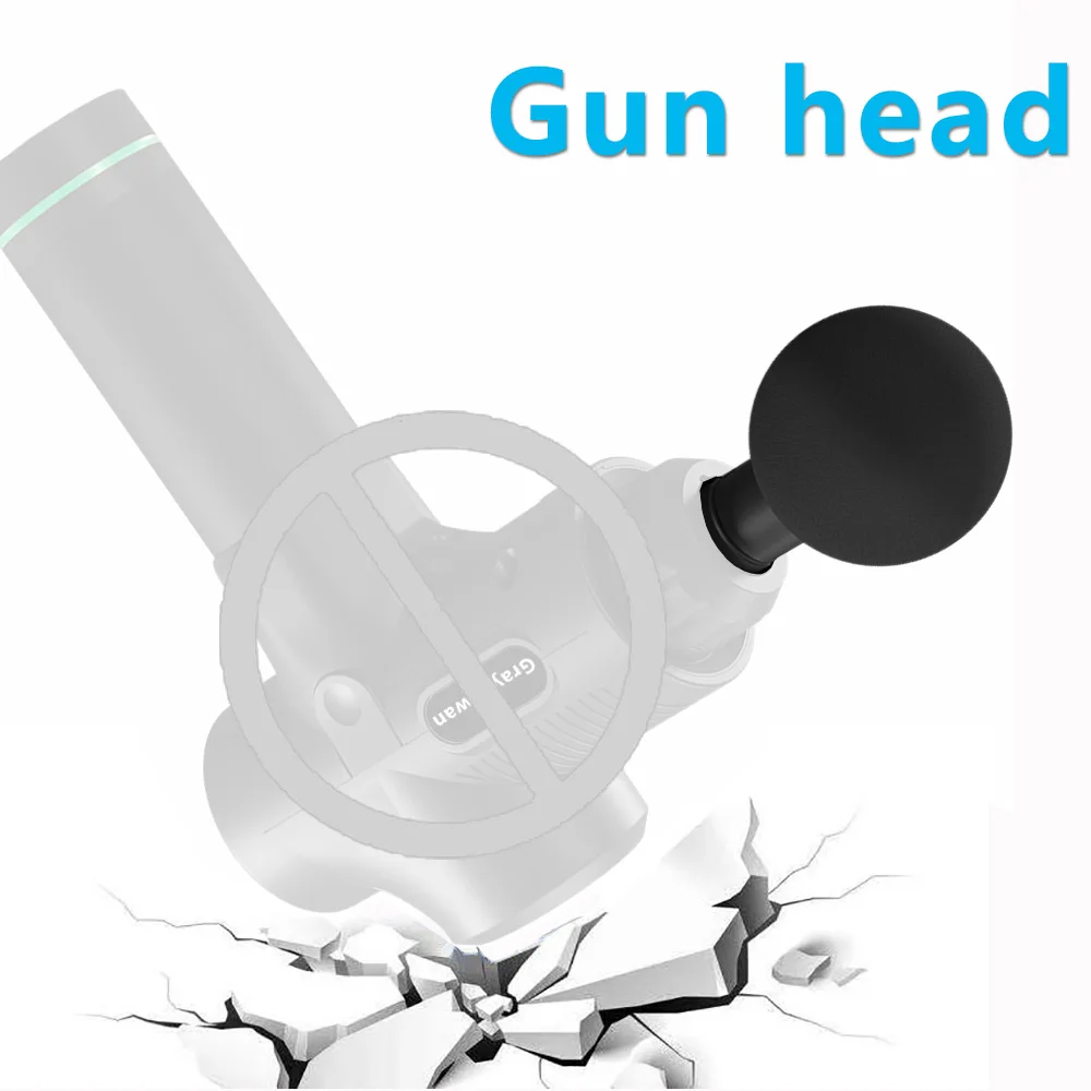 GraySwan массажный пистолет с насадками тепловой для глубокой ткани вибрирующий