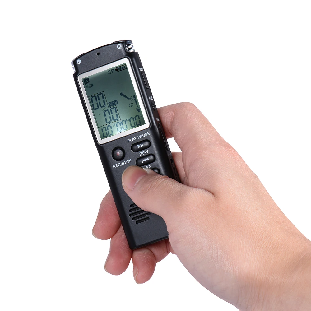 8 ГБ 1536 кбит/с аудио-диктофон MP3 музыкальный плеер диктофон Голосовая активация