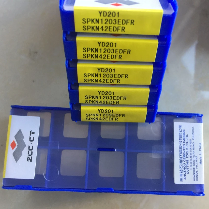 

ZCC.CT SPKN1203EDFR YBG102/SPKN1203EDFR YD101/SPKN1203EDFR YD201 SPKN42EDFR For Steel, cast iron CNC inserts 10PCS/BOX