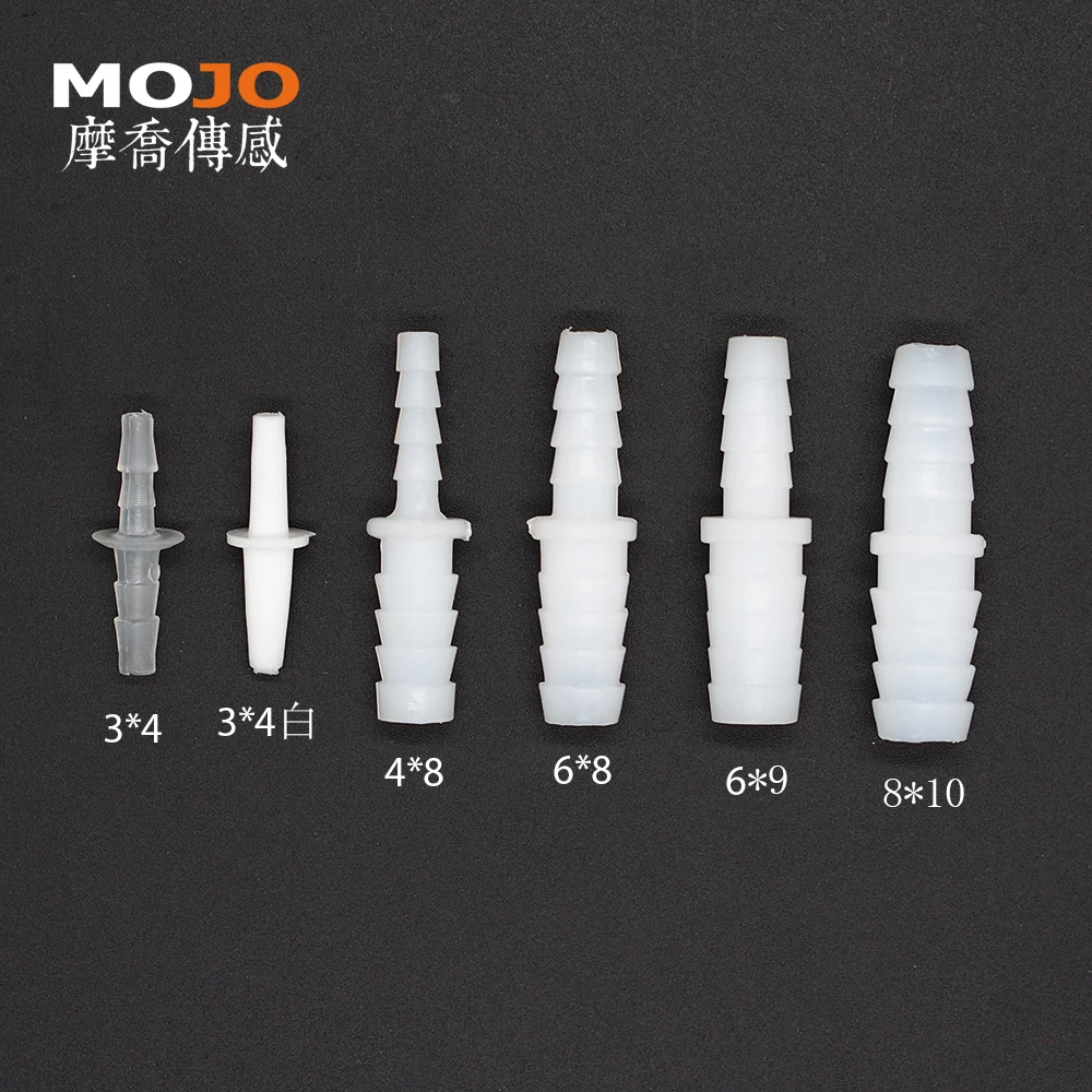 2020 Free shipping!!MJ-S4.8x6.4 (100pcs/lots) PP Reducing Straght type barbed water fitting connectors | Обустройство дома