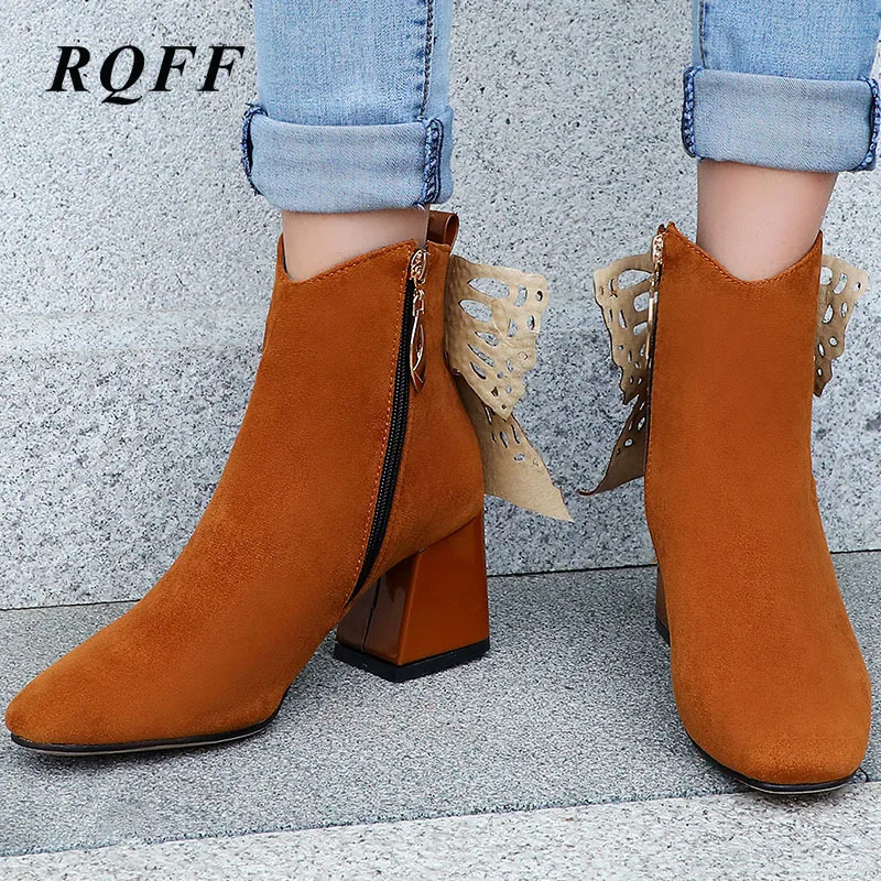 2019 г. ботильоны Челси женская зимняя обувь желтого черного розового цвета из