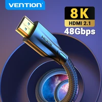 vention hdmi cable for xiaomi mi box ps5 hdr10 hdmi 2 1 cable 8k60hz 4k120hz for hdmi splitter tv 48gbps digital cable hdmi