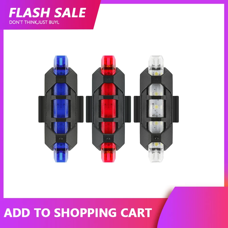 Велосипед светильник велосипедный задний фонарь Перезаряжаемые