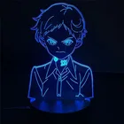 Японская манга, обещанная фигурка Нормана, 3D светодиодный ночсветильник для комнаты, Декор, прикроватная настольная лампа, детский подарок на Рождество