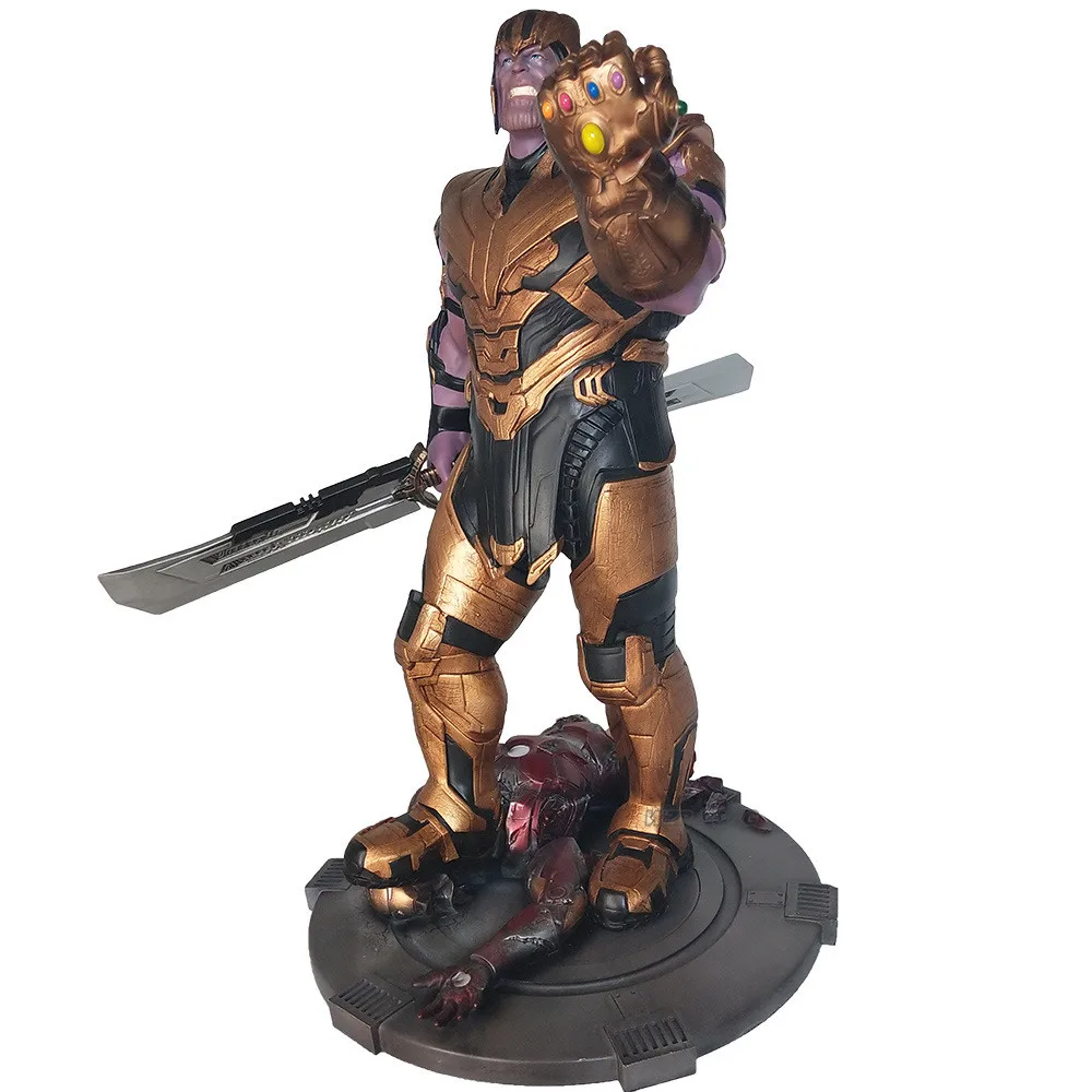 Статуя Hasbro Мстители танос против Железного человека полноразмерная фигурка | Игровые фигурки и трансформеры -1005002317610934