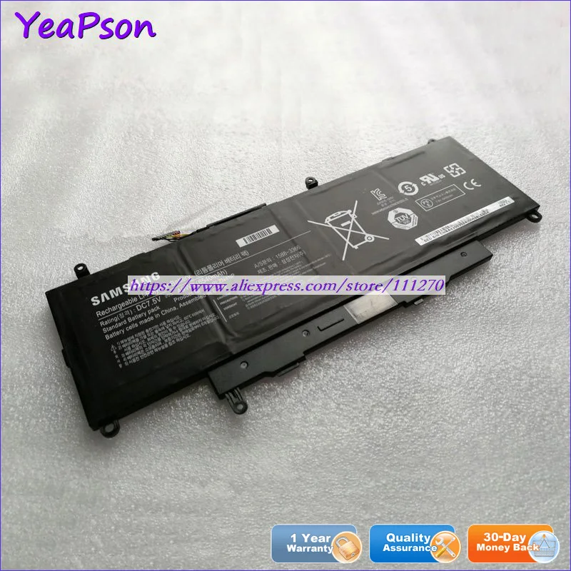 Yeapson 7 5 в 49 Втч подлинный Аккумулятор для ноутбука Samsung AA-PLZN4NP XE700T1C XQ700T1C ноутбук