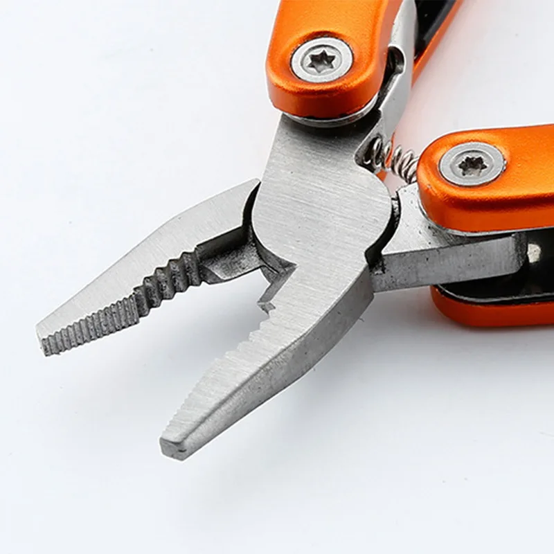 

Camping Supplies Outdoor Survive Multi-function Tool Pliers Portable Folding Stainless Steel Combination Pliers Tool Set