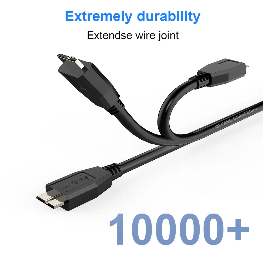 Кабель USB Micro B Type-A к 3 0 кабельный разъем 5 Гбит/с внешний кабель для жесткого диска