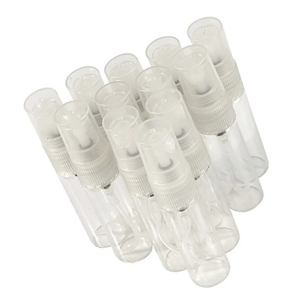 

5/10Pcs Mini Portable Atomizer Pump Glass Lotion Cosmetic Containers Refillable Perfume Spray Empty Bottle 5/10ML