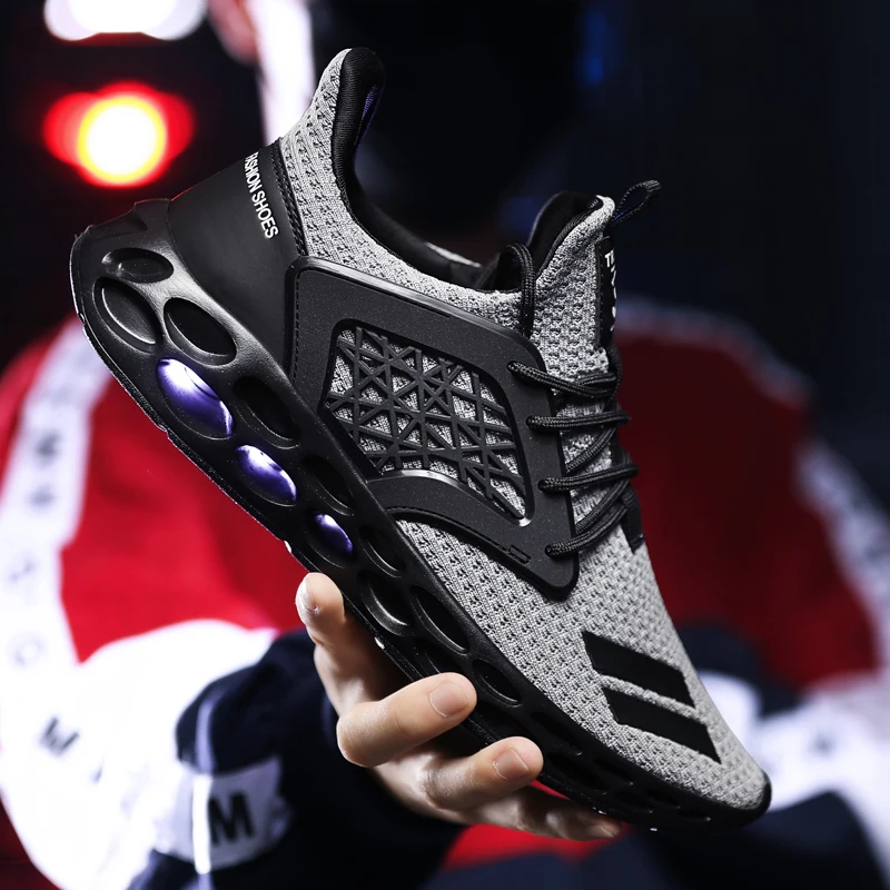 

Дышащие кроссовки для бега, модная спортивная обувь большого размера 48, популярная мужская повседневная обувь 47, удобная женская обувь для ...