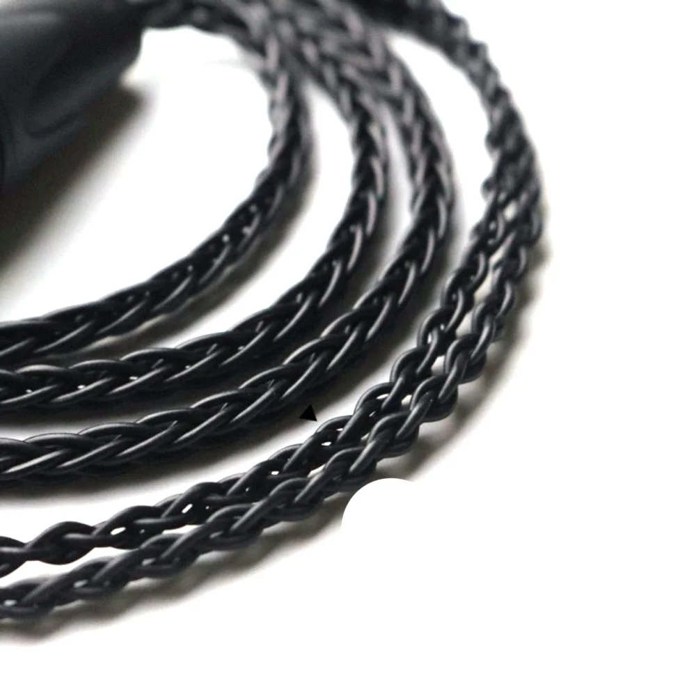 Thouliess Black HIFI 7N посеребренные наушники сменный кабель обновленный для наушников