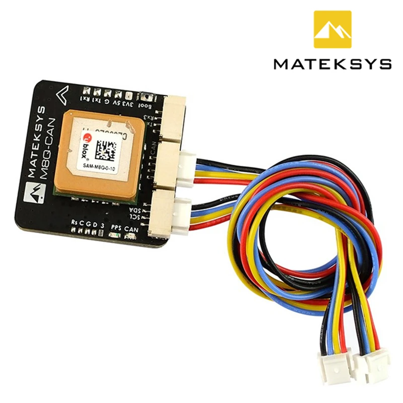 Модуль MATEK M8Q-CAN UAVCAN протокол ГЛОНАСС/Галилео/GPS для радиоуправляемого FPV гоночного