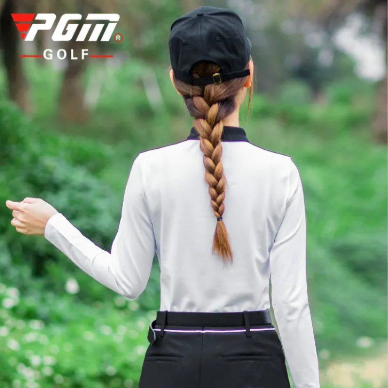 

PGM 2020 New Spring Summer Comfortable Women's Golf Long-Sleeved T-shirt Functional Fabric Sports Golf Clothing YF235