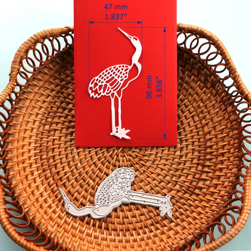 Металлические штампы duрождения китайские японские летающие журавли трафарет