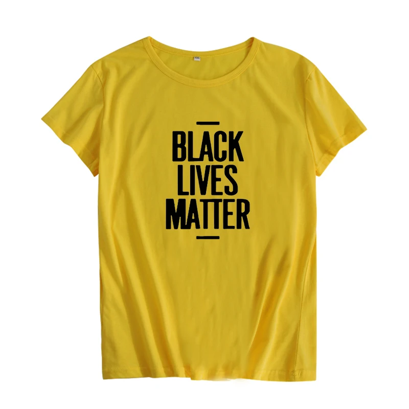 Черная история прав поговорка Harajuku уличная черная Жизнь Материя футболка