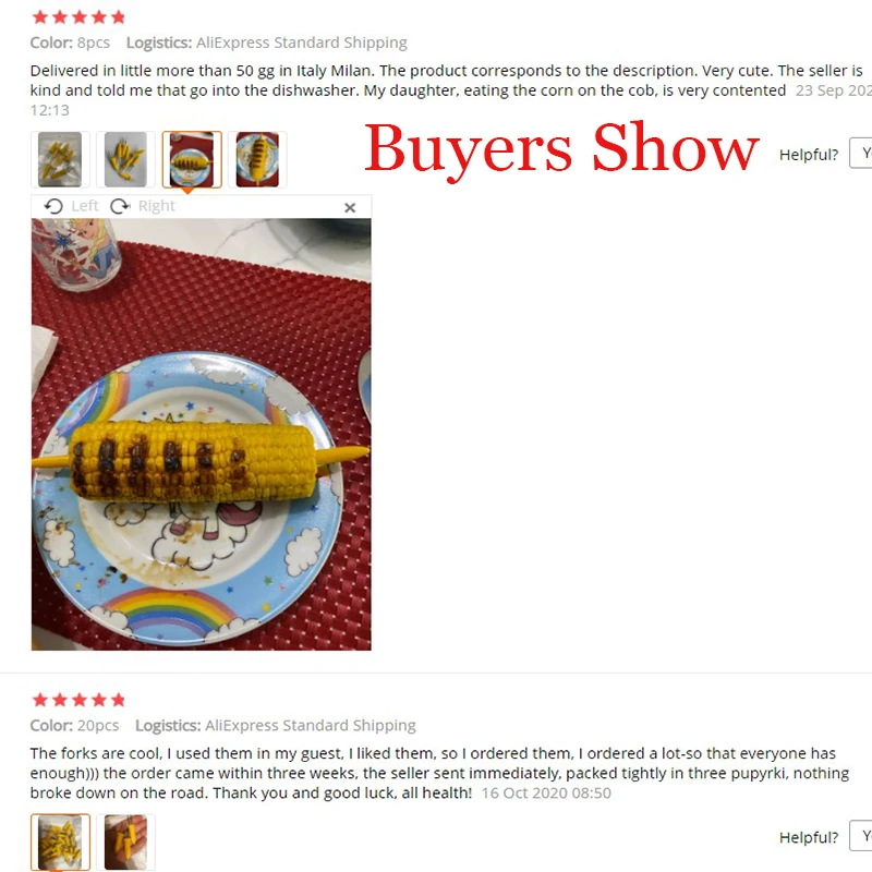 

BBQ Accessories Fork Corn Skewer Stainless Steel Corn Holders Corn On The Cob Skewers Fruit Forks Outdoor Barbecue Tool