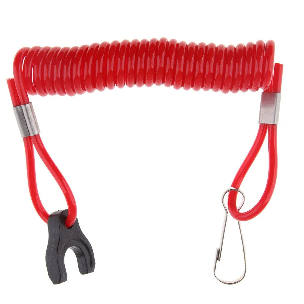 

Outboard Kill Switch Lanyard Red Replace Tether 1 Piece Accessories Boat