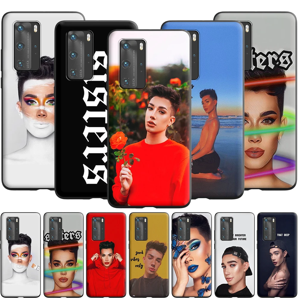Чехол Джеймс Чарльз для Huawei P10 Lite P20 P30 P Smart 2021 Z P40 Pro|Бамперы| |